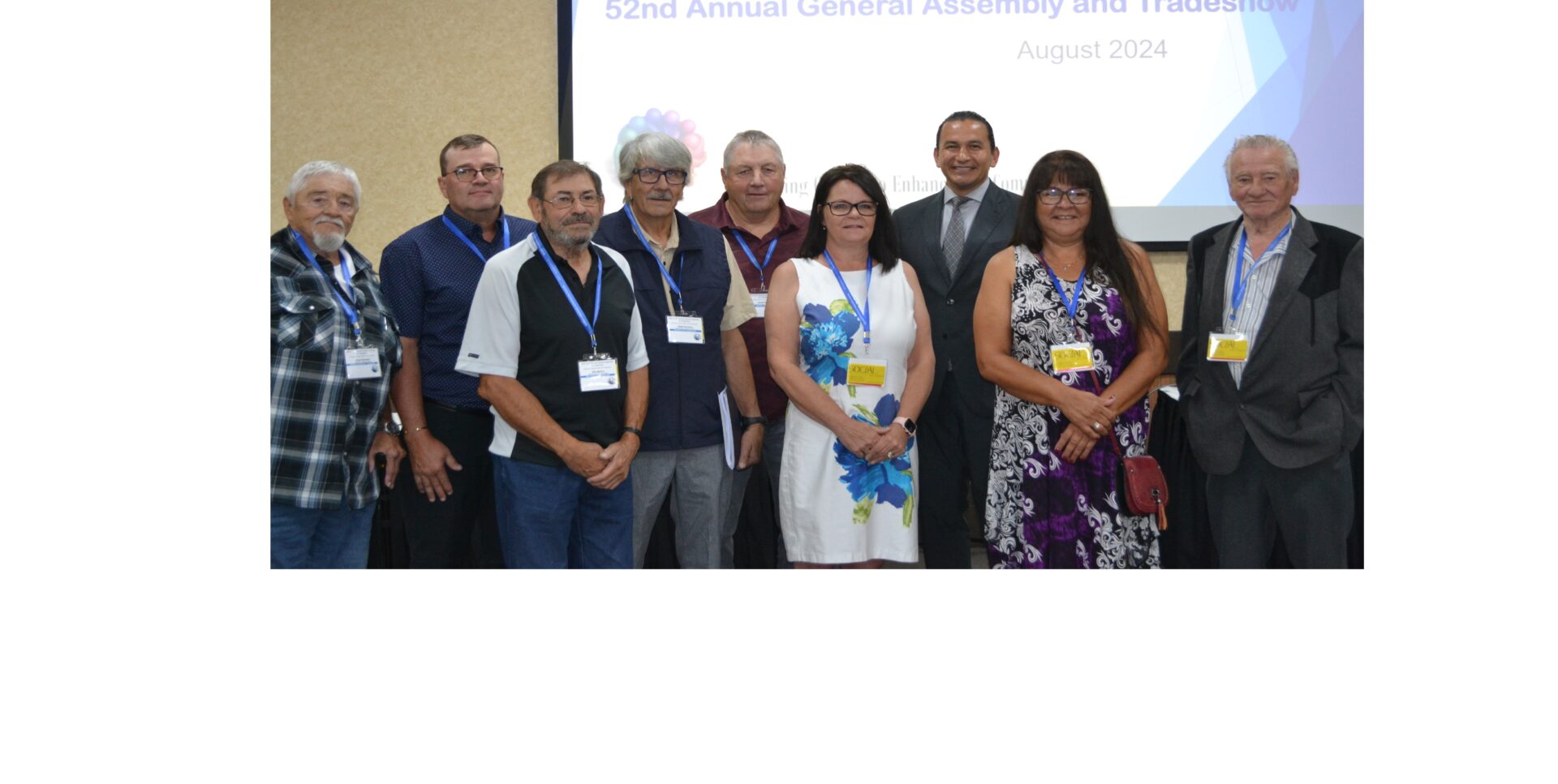 NACC Board of Directors with Honorable Wab Kinew